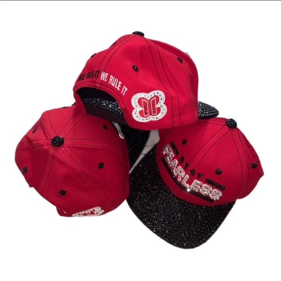 Nikki Bella WWE Stay Fearless Bling Baseball Hat New - Picture 9 of 13